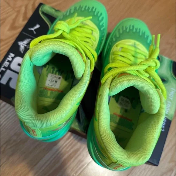Boys Lamelo mb.02 slime size 5.5 - Picture 4 of 7
